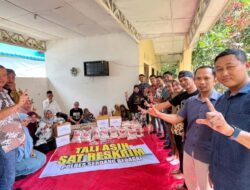 Kasih Sayang Tak Terhalang, Kasat Reskrim Bersama Para Anggota Satreskrim Melaksanakan Tali Asih Ke Yayasan Sosial Nurul Jannah