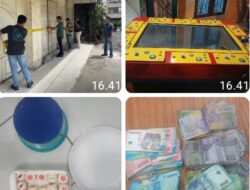 Jatanras Polda Sumut Sikat Perjudian di Karo : Mesin Judi, Uang Tunai, dan Puluhan Orang Diamankan