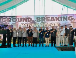 Wujudkan Lingkungan Aman dan Tertata, Kapolda Sumut Resmikan Pembangunan Pagar Depan Mapolda