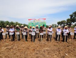 Penanaman jagung Serentak Kuartal IV dalam Rangka Mendukung Swasembada Pangan Tahun 2025 Polres Serdang Bedagai Secara Virtual Melalui Zoom Meeting