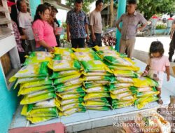 Polres Simalungun Salurkan 10 Ton Beras Murah Untuk Masyarakat, Harga Cuma Rp 58 Ribu Per 5 Kg