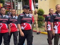 Semarak HUT Ke-80 Korps Brimob Polri, 24 Tim Pelajar Pematangsiantar dan Simalungun Adu Taktik di Turnamen Bola Voli
