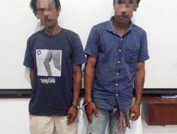 Respons Cepat Polres Simalungun, Dua Pelaku Pencurian TBS di PTPN-4 Bah Jambi Diamankan