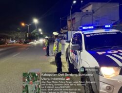 Cegah Kajahatan di Jam Rawan, Polresta Deli Serdang Laksanakan Patroli Hingga Pagi Hari