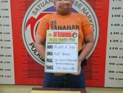 Buron Tiga Tahun, Bandar Sabu Ditangkap Satresnarkoba Polres Padang Lawas di Medan