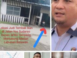 Lapor Jendral Listio Sigit, Warga Sangat Resa Lokasi Perjudian di Jalan KL Yos Sudarso Depan SPBU Simpang Martubung Polres Belawan Via WhatsApp Centreng Dua