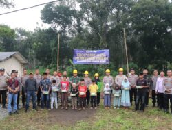 Groundbreaking SPPG Polres Sergai Ke Enam di Kotarih, Kapolres : Fokus Majukan Gizi dan Ekonomi Lokal