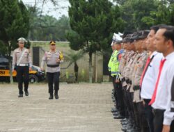 Apel Gelar Pasukan Operasi Lilin Toba 2025, Polres Sergai Siapkan Pengamanan Nataru