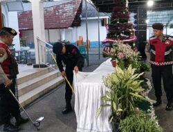 Polda Sumut Perketat Pengamanan Gereja, Pastikan Ibadah Natal Berjalan Aman dan Kondusif