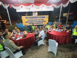 Pastikan Malam Pergantian Tahun Berjalan Lancar, Kapolres Sergai Tinjau Langsung Titik Keramaian