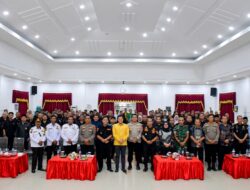 Pelantikan Ormas Senkom Mitra Polri Periode 2025 – 2030, Wakapolres, Mari Bekerja Sama Tingkatkan Keamanan dan Kondusifitas di Serdang Bedagai