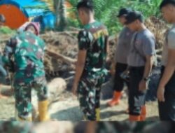 Sinergi Brimob dan TNI Dukung Pemulihan Warga melalui Pembangunan Hunian Tetap