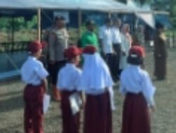 Brimob Sumut Gelar Go To School, Bantu Pemulihan Psikologis Siswa Terdampak Bencana