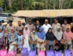 Polri Hadir Mengawal Hunian Tetap Warga Terdampak Bencana di Tapanuli Selatan