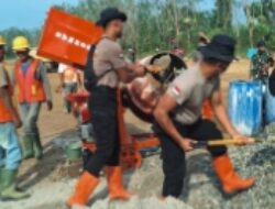 Bersama Warga Bangkit Pascabencana, Brimob Sumut Kerahkan Operasi Aman Nusa II