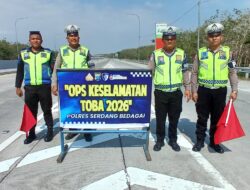 3 Hari Operasi Keselamatan Toba 2026, Etlet Meningkat dan Laka Lantas Menurun