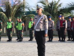 Apel Gelar Pasukan Dalam Rangka Operasi Keselamatan Toba 2026 Wilkum Polres Serdang Bedagai