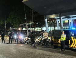 Brimob Polda Sumut Gelar Patroli Skala Besar, Antisipasi Gangguan Kamtibmas di Tiga Rayon