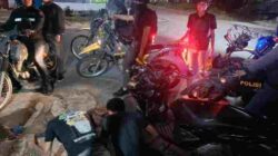 Beri Efek Jera,Timsus Dayok Mirah Polres Pematangsiantar Amankan 3 Sepedamotor Knalpot Brong