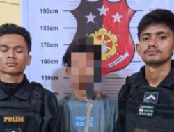 Personel Dit Samapta Polda Sumut Amankan Pemuda Bawa Samurai Saat Patroli di Wilayah Polres Pelabuhan Belawan