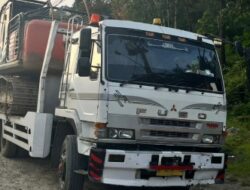 Polda Sumut Amankan Dua Ekskavator Diduga Untuk Tambang Emas Ilegal di Mandailing Natal, Sempat Terjadi Intervensi