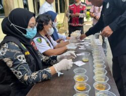 Jaga Integritas, Polres Sergai Gelar Cek Urine Mendadak