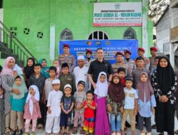 Ramadhan Penuh Kepedulian, Ditressiber Polda Sumut Berbagi Kebahagiaan Dengan Anak Panti di Patumbak