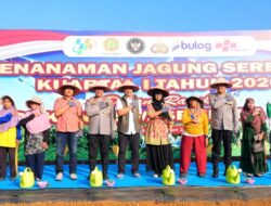 Penanaman Jagung Serentak Kwartal 1 Tahun 2026 Polda Sumut, Dukung Ketahanan Pangan Nasional