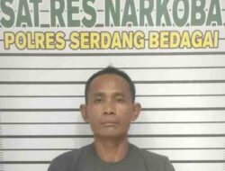 Satres Narkoba Polres Sergai Bekuk Pengedar Sabu di Sei Bamban, 14,55 Gram Barang Bukti Disita