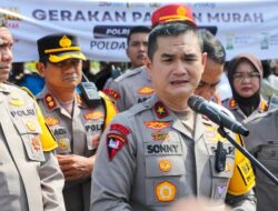 Polda Sumut dan Bulog Gelar Gerakan Pangan Murah Serentak, Stabilkan Harga Jelang Idulfitri