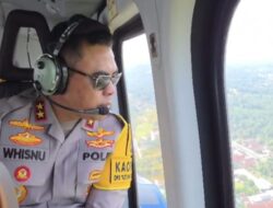 Kapolda Sumut Pantau Arus Mudik Via Patroli Udara, Pastikan Jalur Aman dan Lancar