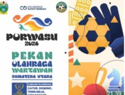 Sebanyak 320 Jurnalis Sumut Ambil Bagian di Piala Gubernur Sumut