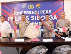 Polres Sibolga Ungkap Dua Kasus Curat, Enam Tersangka Diamankan