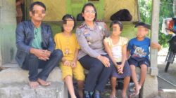 Kapolres Samosir Jadi Orangtua Asuh Anak Korban Penganiayaan, Wujud Kepedulian Masa Depan Korban