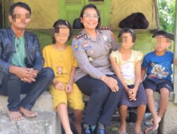 Kapolres Samosir Jadi Orangtua Asuh Anak Korban Penganiayaan, Wujud Kepedulian Masa Depan Korban
