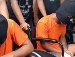 Tim Gobra Polres Binjai Lumpukan Pelaku Begal Terhadap Anak Sekolah