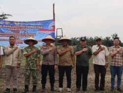 Polres Binjai Bersama Forkopimda Ikuti Panen Raya Jagung Serentak Kuartal II dan Launching Program Ketahanan Pangan Polri