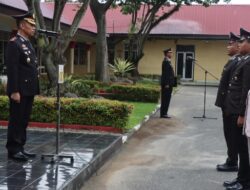 Memperingati Hari Kebangkitan Nasional Ke-118, Polres Binjai Laksanakan Upacara Bendera