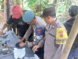 Polsek Sei Bingai Dapat Dukungan Masyarakat Grebek Kampung Sarang Narkoba