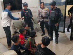Patroli Dini Hari Brimob Polda Sumut Berhasil Gagalkan Tawuran dan Balap Liar di Kota Medan