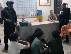 Brimob Polda Sumut Gagalkan Tawuran Dini Hari di Medan, Empat Pemuda dan Dua Kelewang Diamankan