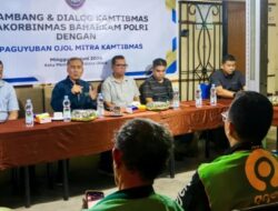 Kakorbinmas Baharkam Polri Terus Mendorong Penguatan Sistem Keamanan Lingkungan Sitkamling, Melalui Pendekatan Dialogis dan Humanis Terhadap Komunitas Ojol