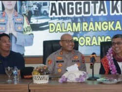 Bunga Untuk Keadilan, Hinca Panjaitan Ajak Polres Karo Tebarkan Keharuman Pelayanan