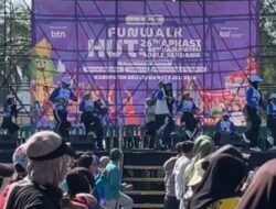 Polresta Deli Serdang Ikuti Fun Walk Peringati Hari Jadi Ke-80 Kabupaten Deli Serdang dan Hut Apkasi Ke 26