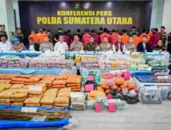 Polda Sumut Ungkap 3.865 Kasus Narkoba Dalam Enam Bulan, Sita 5,3 Ton Barang Bukti