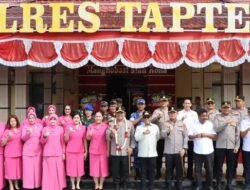Kunker Ke Tapteng, Kapolda Sumut Letakkan Batu Pertama Pembangunan Rusun Polres Tapanuli Tengah
