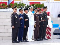 Kapolda Sumut Hadiri Upacara Hut Ke-81 RI di Lapangan Astaka