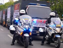 Polda Sumut Berangkatkan 25 Ton Bantuan Kemanusiaan Tahap Pertama Untuk Korban Gempa NTT