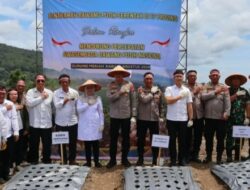 Polri Dukung Swasembada Pangan, Polresta Deli Serdang Turut laksanakan Penanaman Bawang Putih Serentak di 17 Provinsi