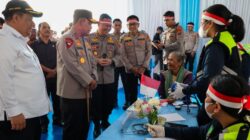 Kapolda Sumut Cek Langsung Pemeriksaan Kesehatan Gratis Untuk Warga Samosir